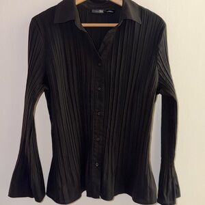 East 5th Black Button Down Shirt